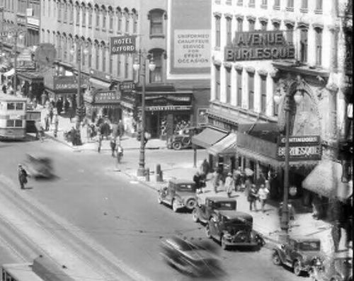 Avenue Theatre - Old Photo From Wayne State Library (newer photo)